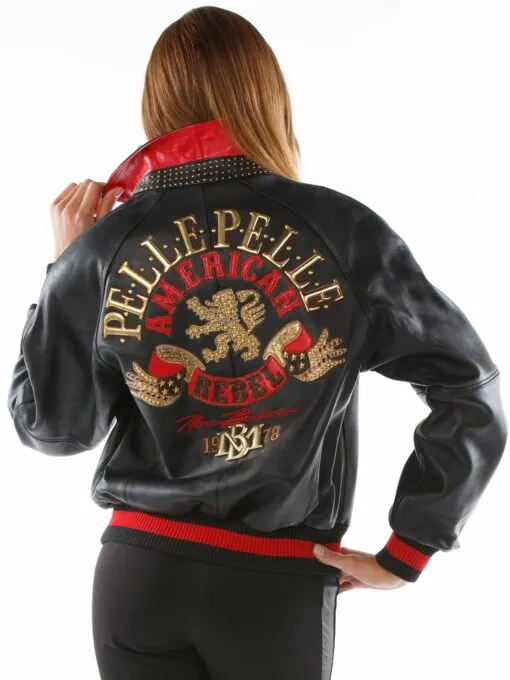 American Black Rebel Jacket Pelle Pelle Store