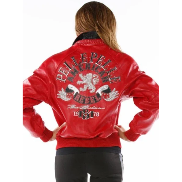 red-rebel-jacket,pelle-pelle-store,ladies-rebel-jacket,american-rebel-jacket