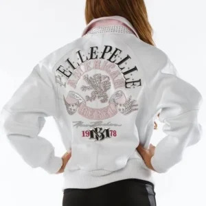 Pelle Pelle American Rebel Jacket | White Leather Jacket view 2