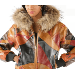 multicolor-leather-jacket,ladies-multicolor-jacket,pelle-pelle-jacket,pelle-pelle-store