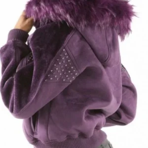 Ladies Purple Jacket Queen of Thrones Pelle Pelle