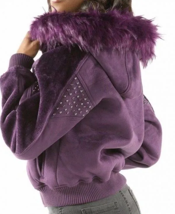 Ladies Purple Jacket Queen of Thrones Pelle Pelle