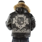 Pelle-Pelle-Crest-black-Leather-Jacket,pelle-pelle,pelle-pelle-jackets