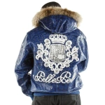 Pelle-Pelle-Crest-blue-Leather-Jacket,pelle-pelle,pelle-pelle-jackets