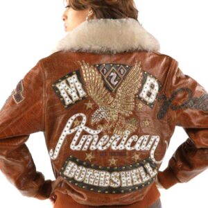 Pelle Pelle American Bombshell Brown Jacket | Pelle Pelle Store view 1