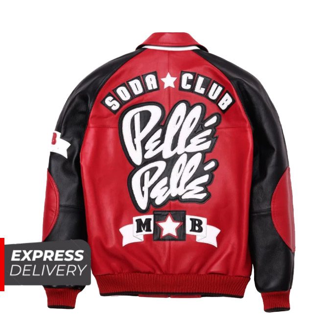 Pelle Pelle Soda Club Red Leather Jacket