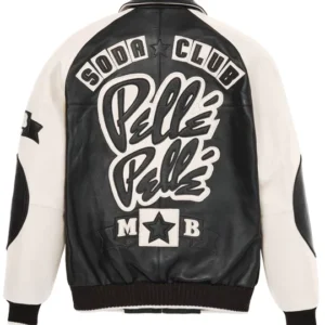 Pelle Pelle Soda Club Plush White Jacket | Pelle Pelle Store view 2