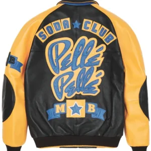 Pelle Pelle Soda Club Plush Yellow Jacket view 2