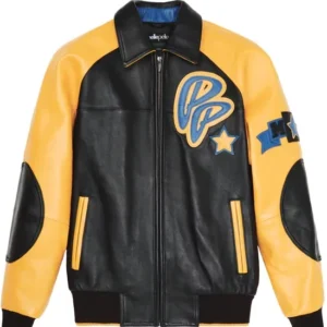 Pelle Pelle Soda Club Plush Yellow Jacket