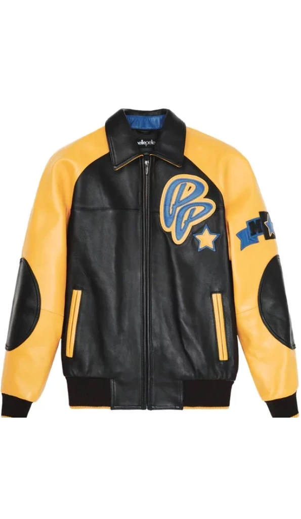 Pelle Pelle Soda Club Plush Yellow Jacket