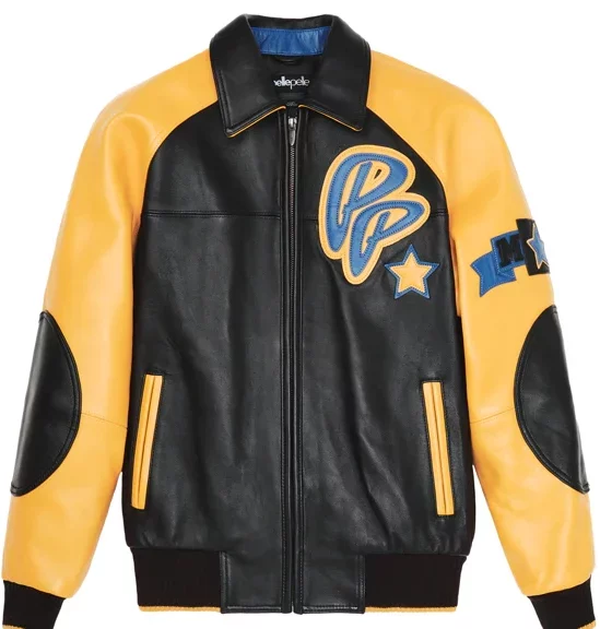Pelle Pelle Soda Club Plush Yellow Jacket