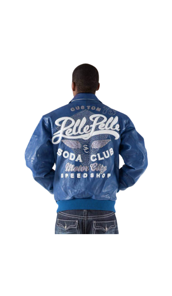 Pelle Pelle Soda Club Blue Jacket | Pelle Pelle Store