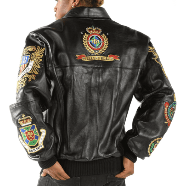 Pelle-Pelle-Coat-of-Arms-Jacket,pelle-pelle,pelle-pelle-store,pelle-pelle-jackets,black-leather-jacket