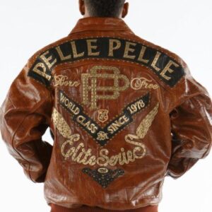 Pelle Pelle Elite Series Brown Leather Jacket | Pelle Pelle Store