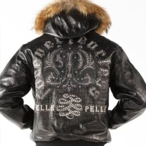 Mens Pelle Pelle Wool Forever Fearless Jacket Black