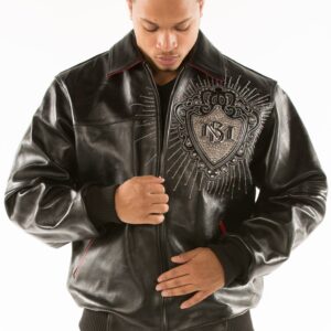 Pelle Pelle Platinum Jacket with Diamonds | Pelle Pelle view 4