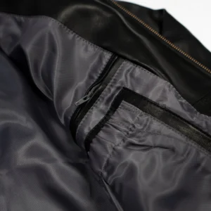 Pelle Pelle Basic Burnish Black Jacket | Pelle Pelle Store view 8