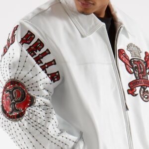 Pelle Pelle Independent Society White Jacket | Pelle Pelle view 2