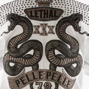 Pelle Pelle Lethal White Leather Jacket view 3