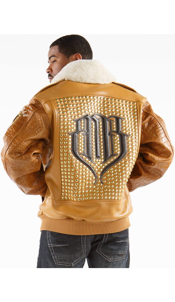 Pelle Pelle Mb Bomber Mustard Leather Jacket | Pelle Pelle Store