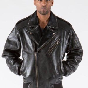 Pelle Pelle Biker Jacket Black Leather | Pelle Pelle Store view 2