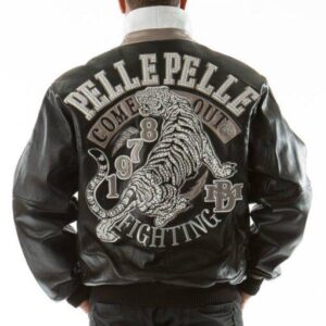 Pelle Pelle Come Out Fighting Black Jacket | Pelle Pelle view 1