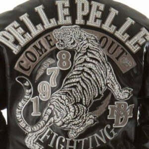 Pelle Pelle Come Out Fighting Black Jacket | Pelle Pelle view 3