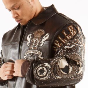 Pelle Pelle Independent Society Brown Jacket | Pelle Pelle view 6