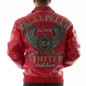 Pelle Pelle Red Leather Jacket | Pelle Pelle Store