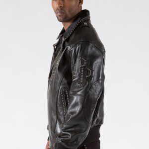 Pelle Pelle Biker Jacket Black Leather | Pelle Pelle Store view 3