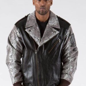Pelle Pelle Varsity Biker Jacket | Pelle Pelle Store view 3