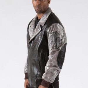 Pelle Pelle Varsity Biker Jacket | Pelle Pelle Store view 4