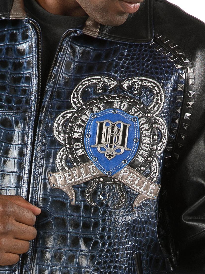 Pelle Pelle Never Surrender Leather Jacket | Pelle Pelle Store view 2