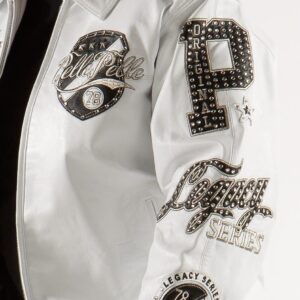 Pelle Pelle White Revolution Jacket | Pelle Pelle Store view 4