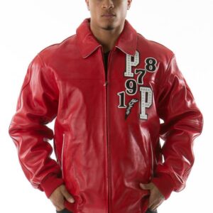 Pelle Pelle Tiger Red Jacket | Pelle Pelle Store view 4