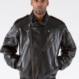 Pelle Pelle Biker Jacket Black Leather | Pelle Pelle Store view 6