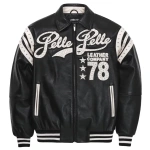 pelle-pelle-encrusted-varsity-plush,pelle-pelle-black-leather-jacket,pelle-pelle-jacket,pelle-pelle-store,pelle-pelle-leather-jacket,black-leather-jackets,varsity-jacket,pelle-pelle-plush,black-plush,black-varsity