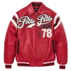 pelle-pelle-encrusted-varsity-plush,pelle-pelle-red-leather-jacket,pelle-pelle-jacket,pelle-pelle-store,pelle-pelle-leather-jacket,red-leather-jackets,varsity-jacket,pelle-pelle-plush