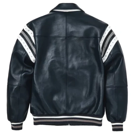 pelle-pelle-encrusted-varsity-plush,pelle-pelle-navy-leather-jacket,pelle-pelle-jacket,pelle-pelle-store,pelle-pelle-leather-jacket,navy-leather-jackets,varsity-jacket,pelle-pelle-plush