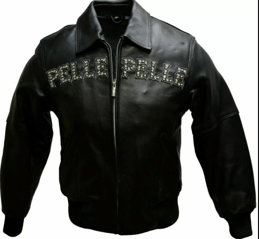 pelle pelle,pelle pelle pride studded black jacket,pelle pelle store,pelle pelle leather jacket,black leather jackets,leather jacket,pelle pelle