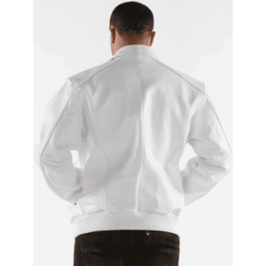 Pelle Pelle Basic in White Plush Jacket view 1