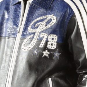 Pelle Pelle Legacy Blue And Black Jacket view 3