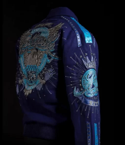 Pelle Pelle Anniversary Royal Blue Jacket view 2