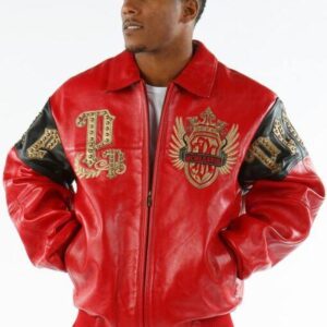 Pelle Pelle Empire Red Leather Jacket view 2