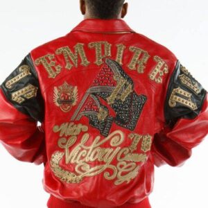 Pelle Pelle Empire Red Leather Jacket