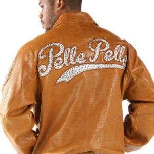 Pelle Pelle Mens MB Brown Leather Jacket