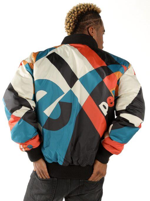 pelle pelle,pelle pelle abstract bomber blue jacket,pelle pelle store,pelle pelle leather jacket,black leather jackets,leather jacket,pelle pelle