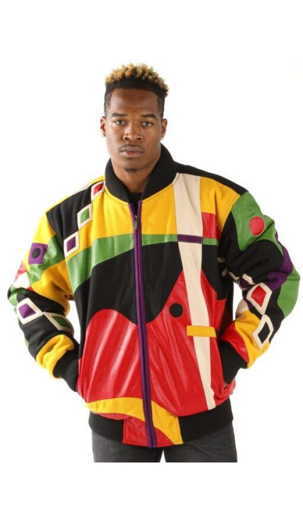 Pelle Pelle Bomber Multicolor Jacket