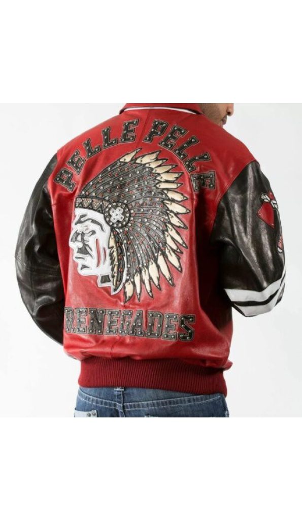 Pelle Pelle Chief Keef Red Leather Jacket