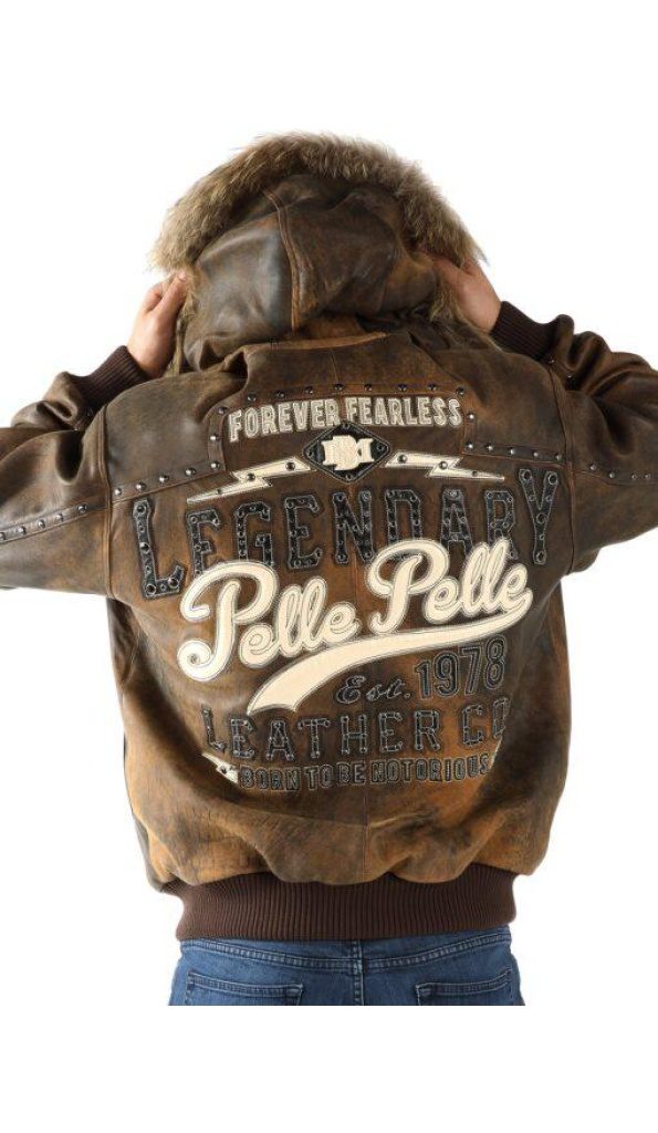 Pelle Pelle Forever Fearless Fur Hood Jacket